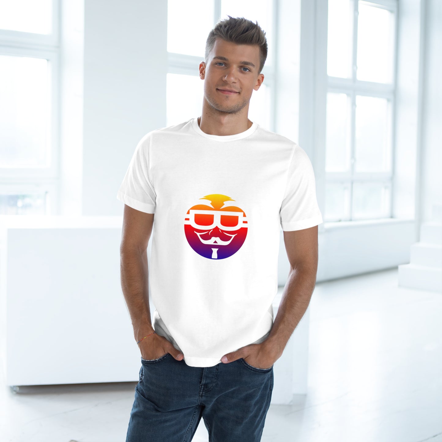 Cool as Crypto™ Color Burst Deluxe T-shirt (Unisex)